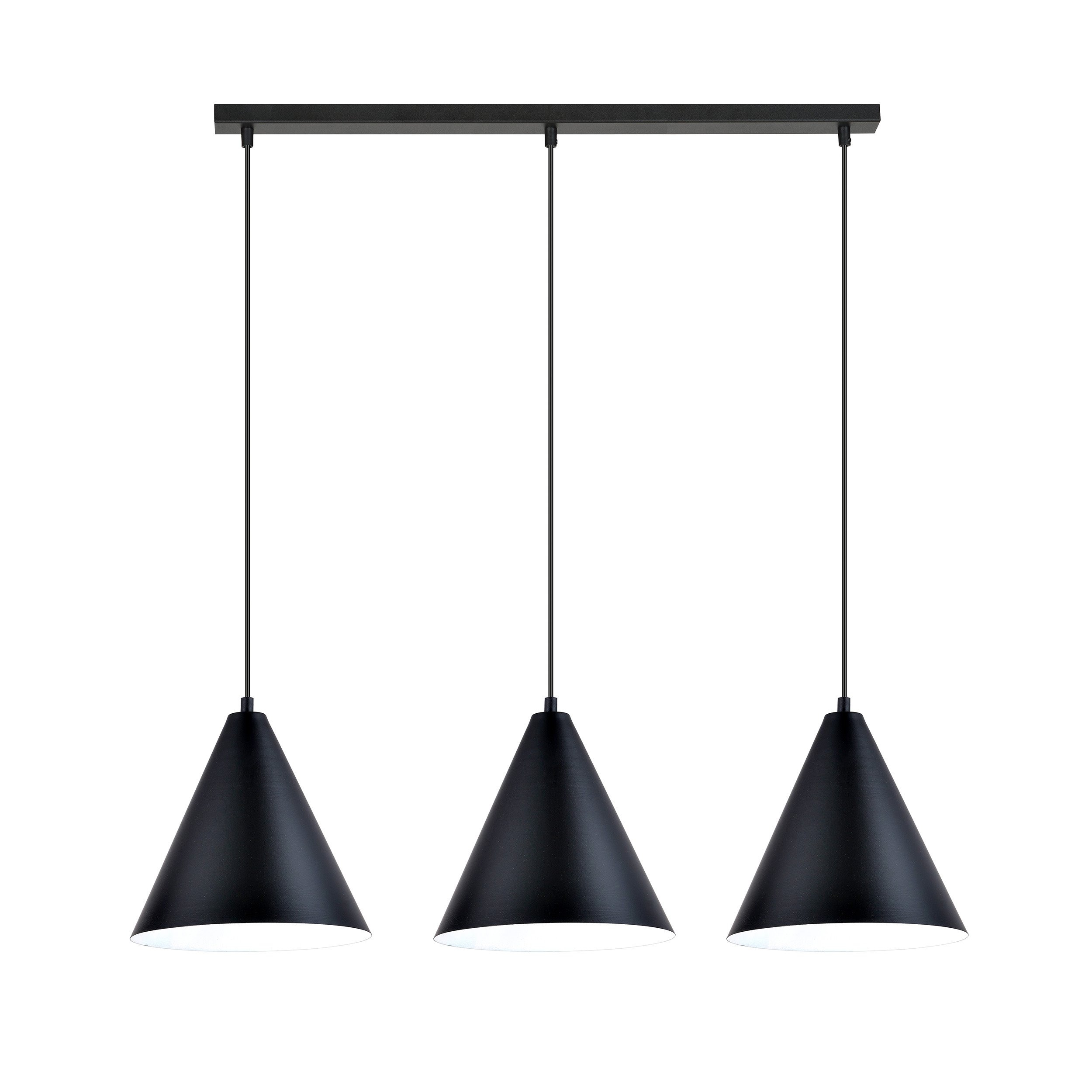 Suspension Rebel base en métal avec abat-jour en forme de cône au design contemporain par Emibig Suspension Rebel base en métal avec abat-jour en forme de cône au design contemporain par Emibig