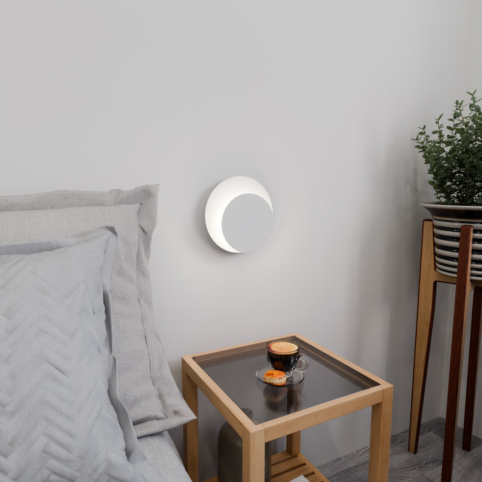 Applique Circle avec base en métal au design contemporain par Emibig Applique Circle avec base en métal au design contemporain par Emibig