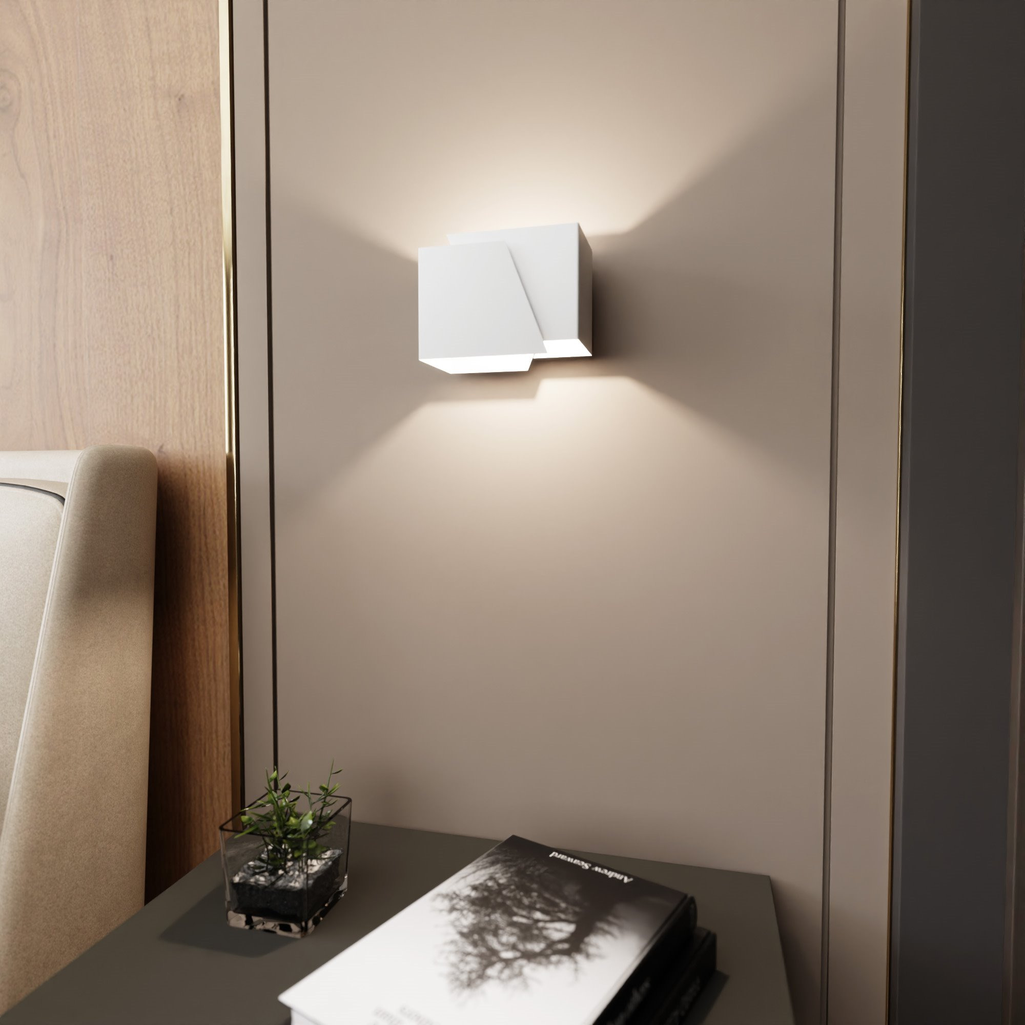 Applique Frost base en métal au design contemporain par Emibig