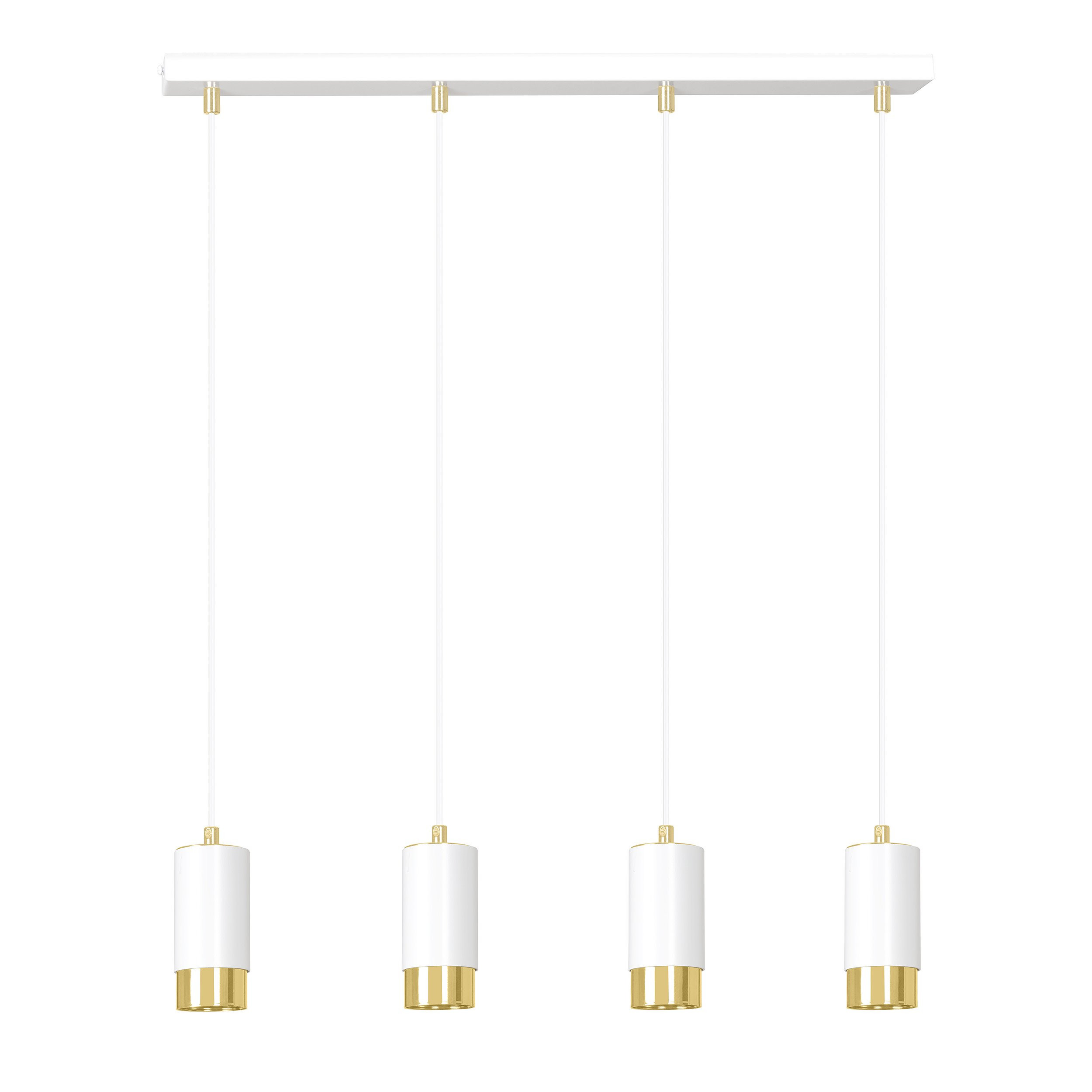 Suspension Fumiko base en métal avec abat-jour en tube au design contemporain par Emibig Suspension Fumiko base en métal avec abat-jour en tube au design contemporain par Emibig