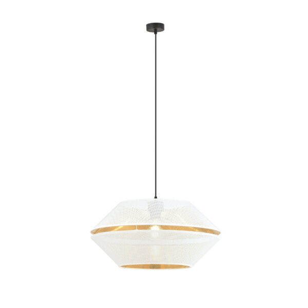 Suspension Malia base en métal avec abat-jour en maille au design contemporain par Emibig