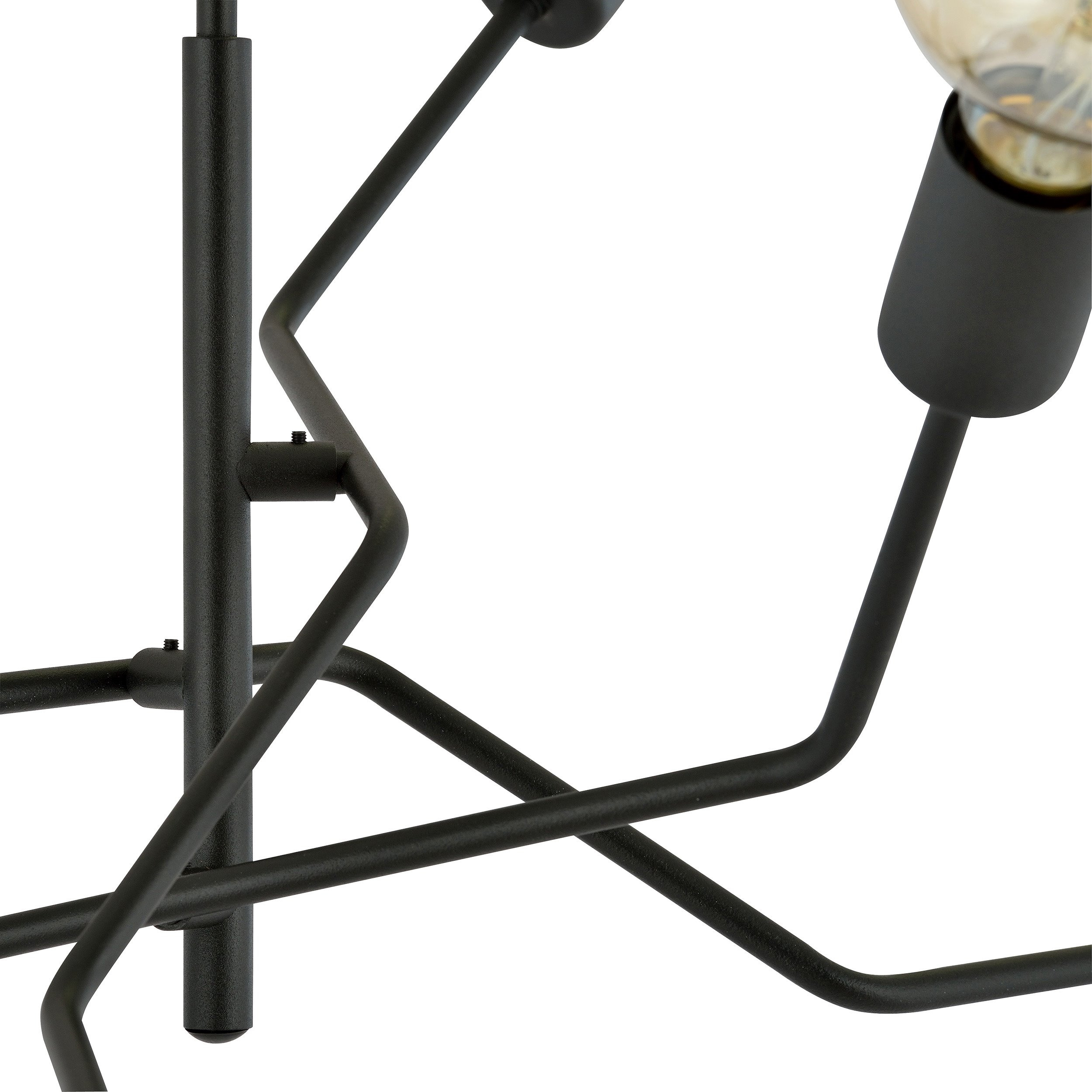 Plafonnier Frix base en métal noir au design contemporain par Emibig Plafonnier Frix base en métal noir au design contemporain par Emibig
