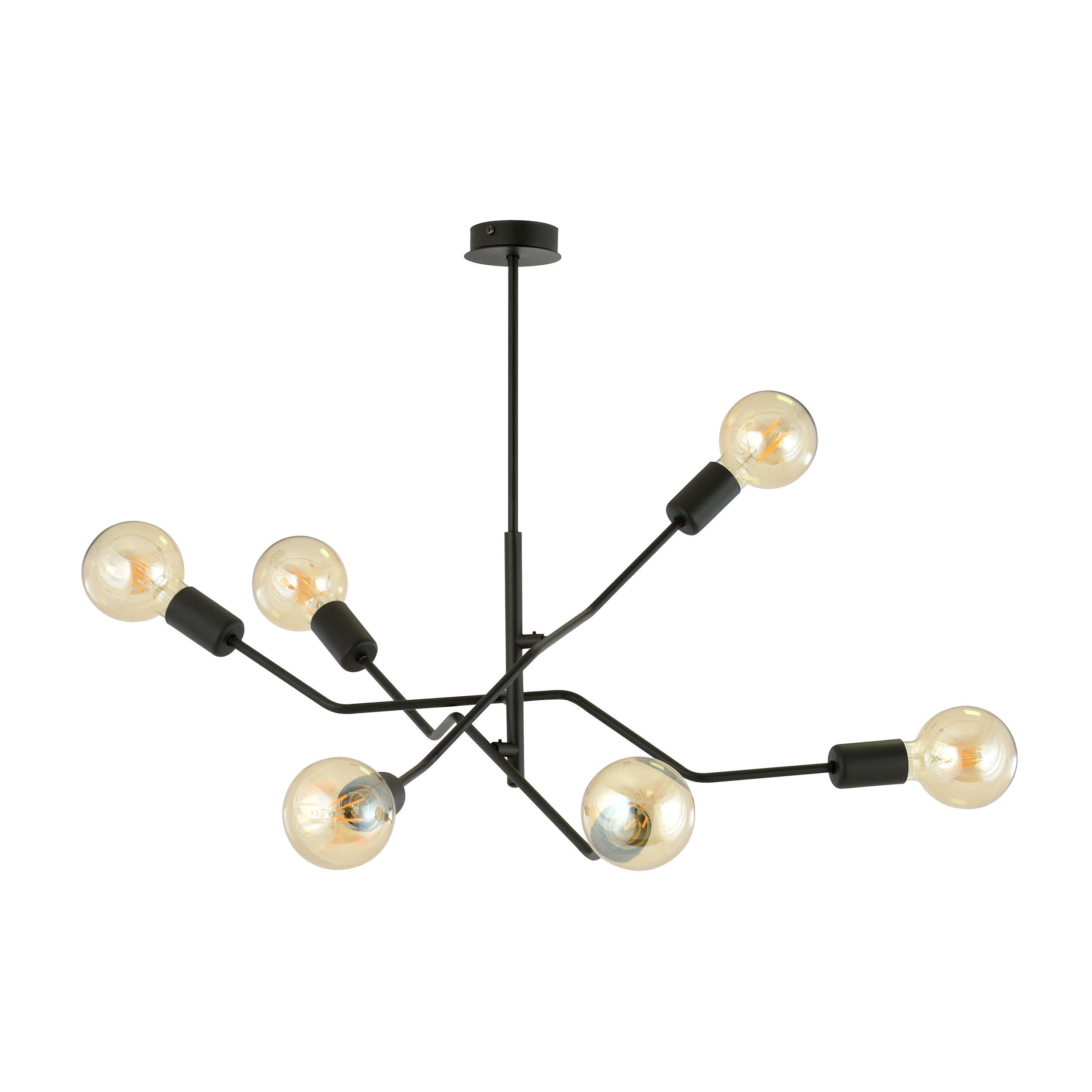 Plafonnier Frix base en métal noir au design contemporain par Emibig Plafonnier Frix base en métal noir au design contemporain par Emibig
