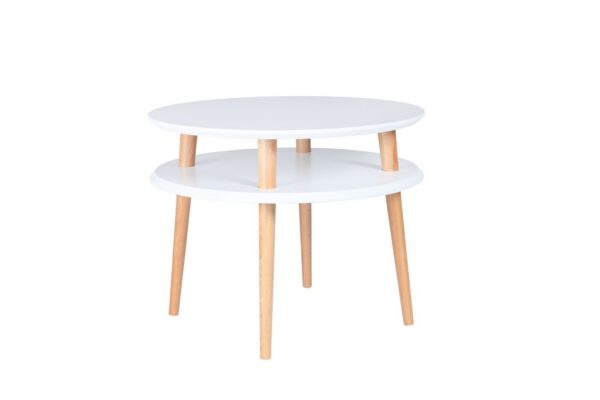 Table basse en bois UFO medium par Magdalena Garncarz et Szymon Hanczar