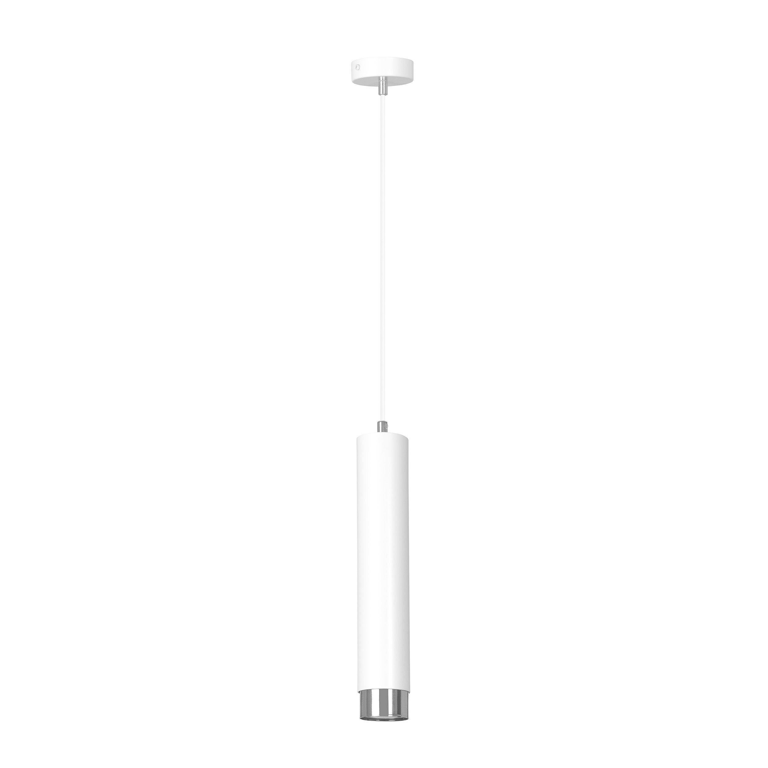 Suspension Kibo base en métal avec abat-jour en tube au design contemporain par Emibig
