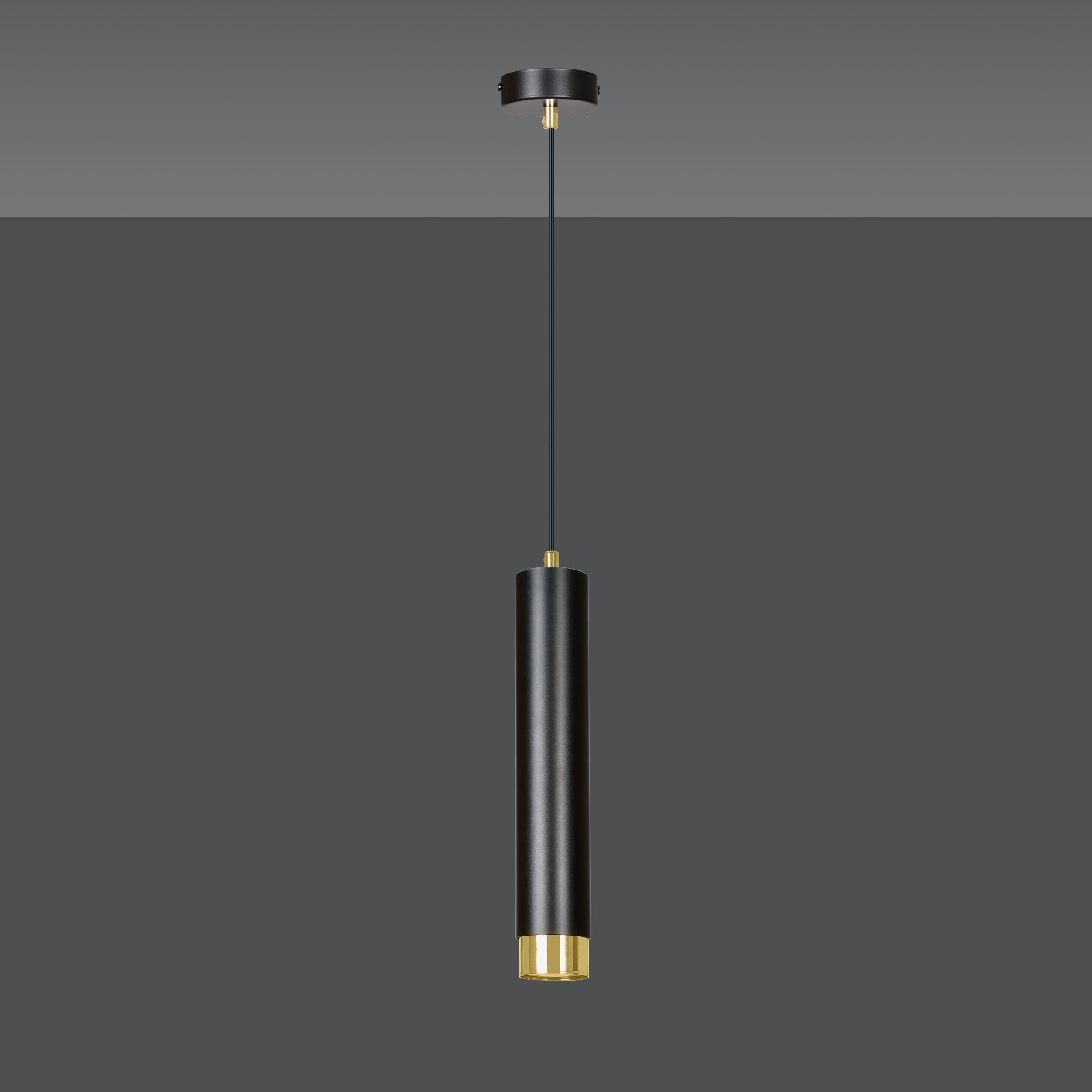 Suspension Kibo base en métal avec abat-jour en tube au design contemporain par Emibig Suspension Kibo base en métal avec abat-jour en tube au design contemporain par Emibig