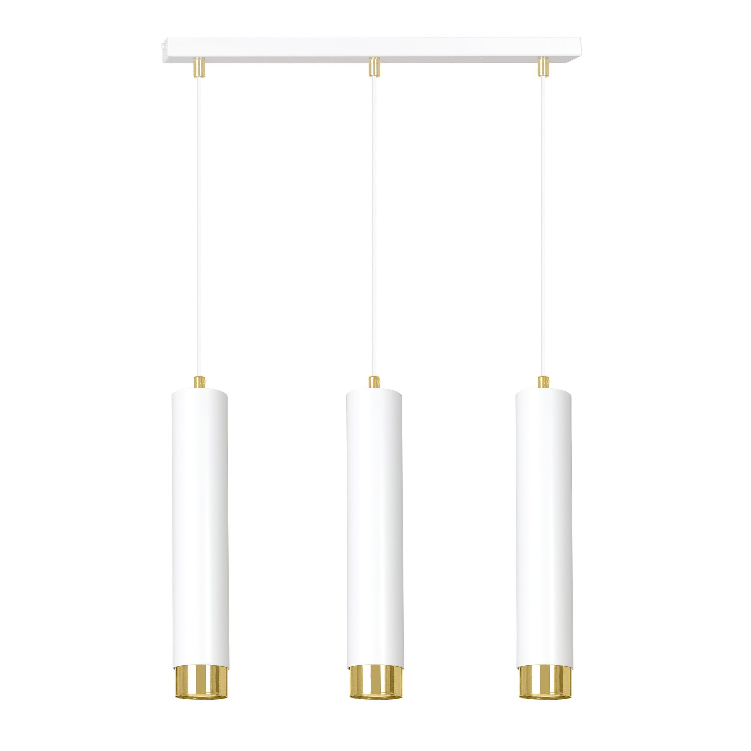 Suspension Kibo base en métal avec abat-jour en tube au design contemporain par Emibig Suspension Kibo base en métal avec abat-jour en tube au design contemporain par Emibig