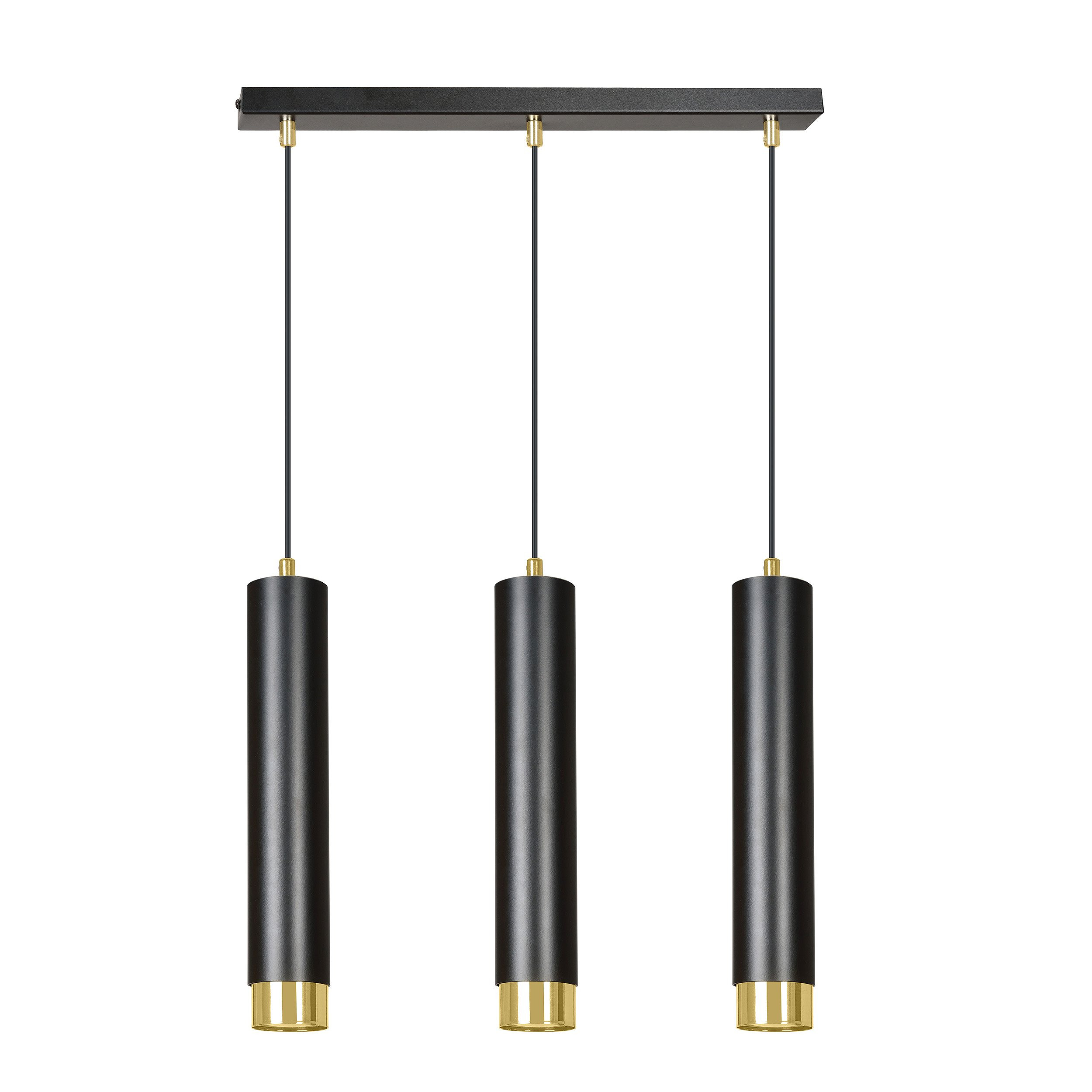 Suspension Kibo base en métal avec abat-jour en tube au design contemporain par Emibig Suspension Kibo base en métal avec abat-jour en tube au design contemporain par Emibig