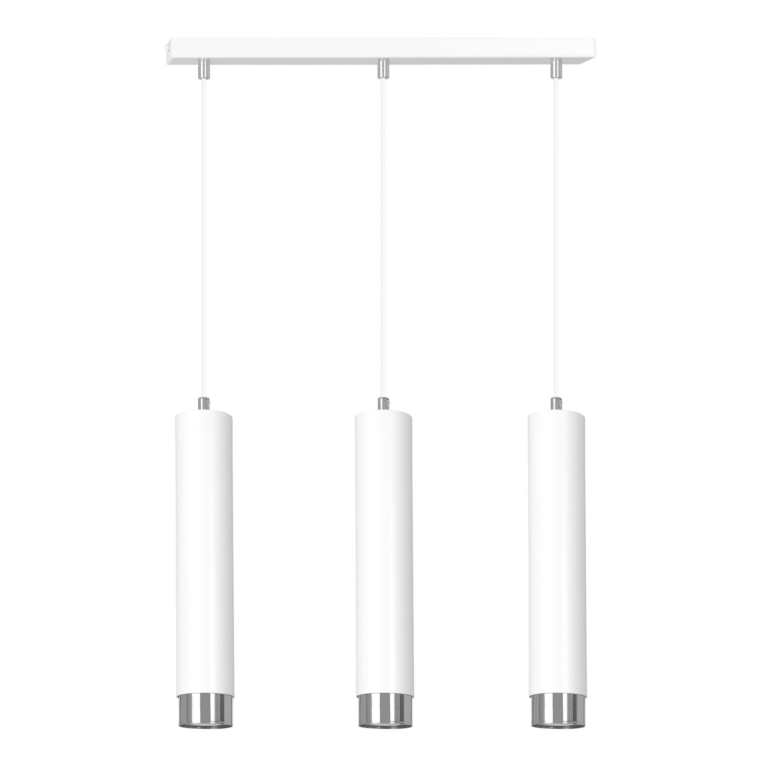 Suspension Kibo base en métal avec abat-jour en tube au design contemporain par Emibig Suspension Kibo base en métal avec abat-jour en tube au design contemporain par Emibig