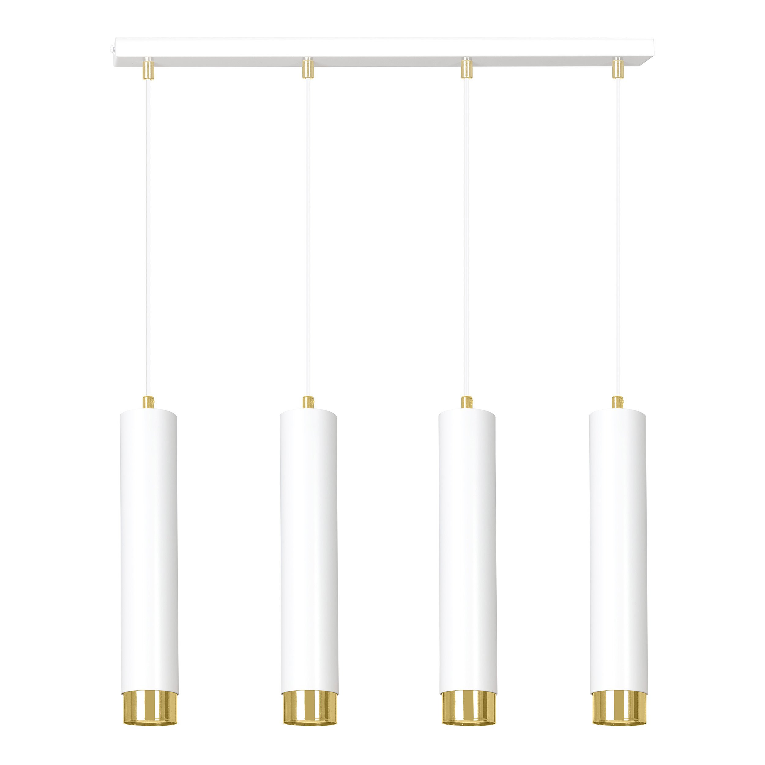 Suspension Kibo base en métal avec abat-jour en tube au design contemporain par Emibig Suspension Kibo base en métal avec abat-jour en tube au design contemporain par Emibig