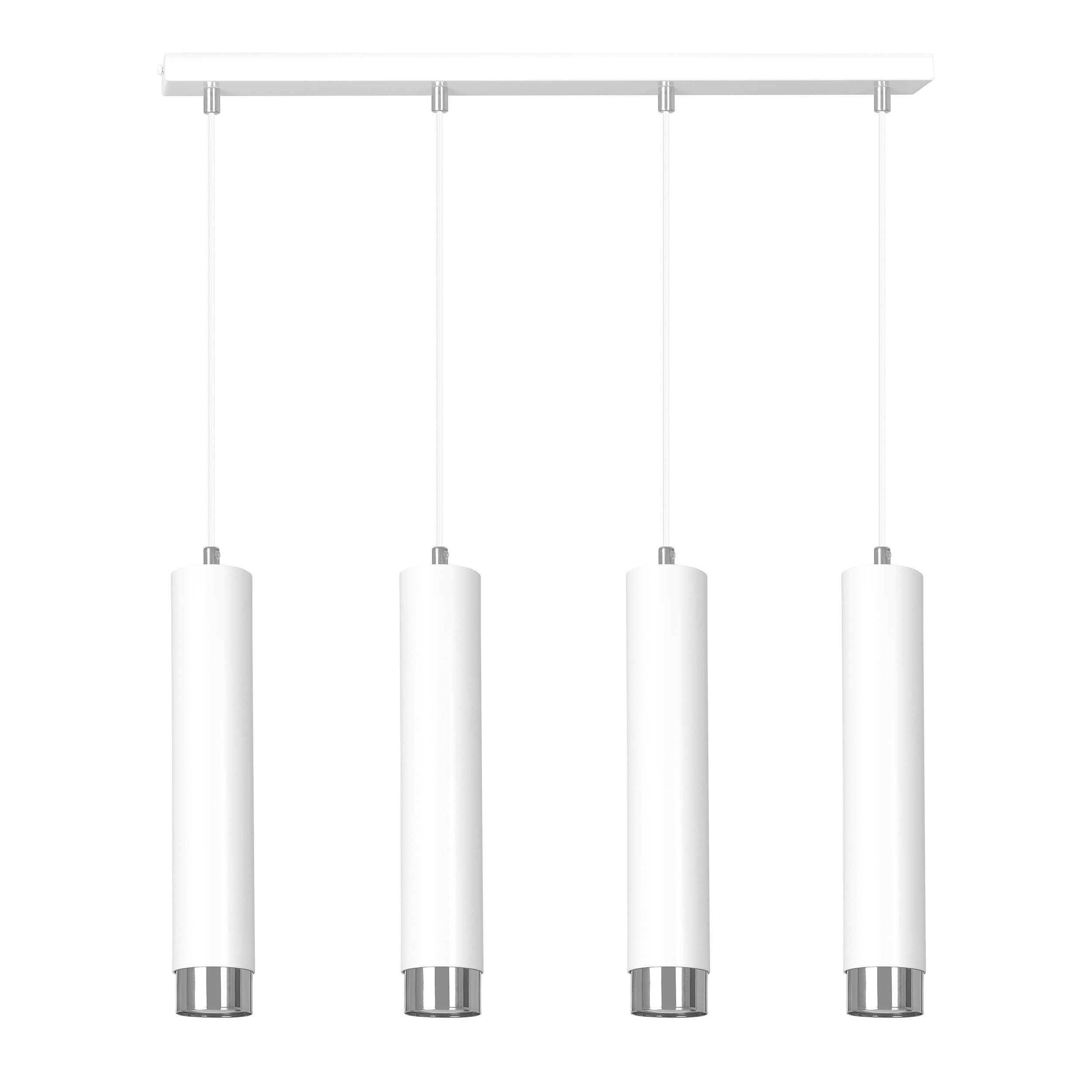 Suspension Kibo base en métal avec abat-jour en tube au design contemporain par Emibig Suspension Kibo base en métal avec abat-jour en tube au design contemporain par Emibig