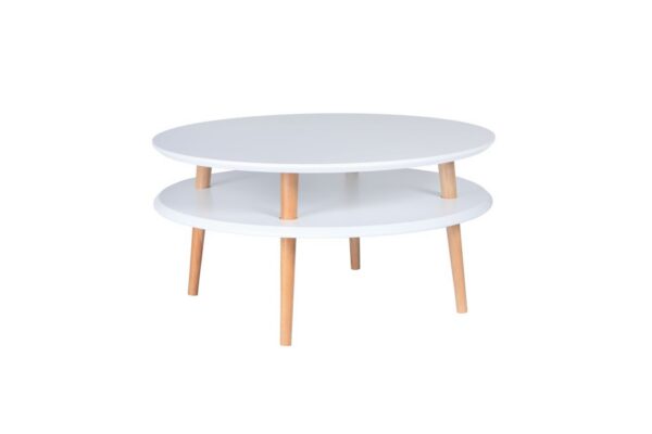 Table basse en bois UFO low par Magdalena Garncarz et Szymon Hanczar