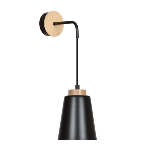 Applique murale Bolero base en métal et bois au design contemporain par Emibig