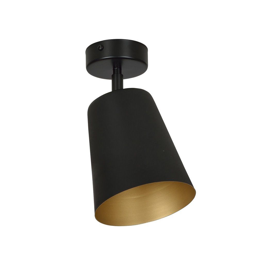 Plafonnier spot Prism base en métal linéaire au design contemporain par Emibig