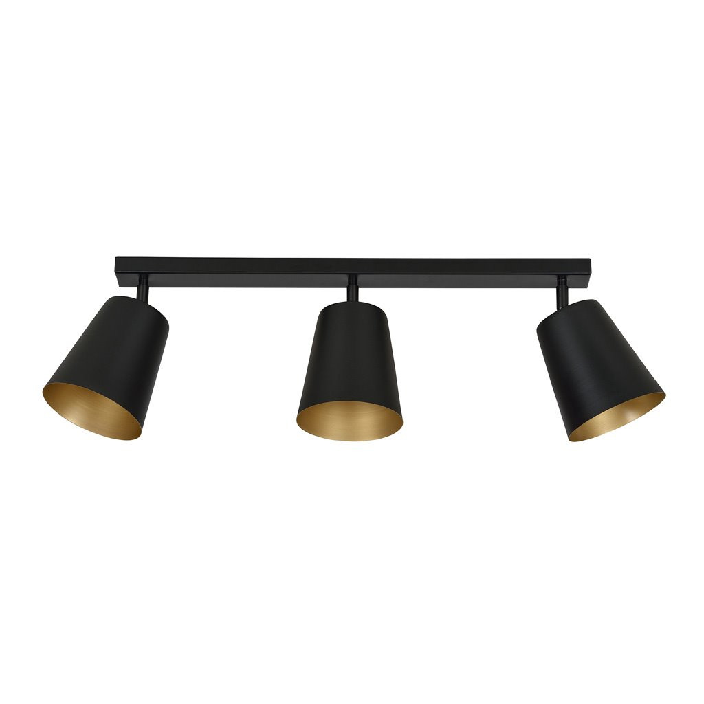 Plafonnier spot Prism base en métal linéaire au design contemporain par Emibig Plafonnier spot Prism base en métal linéaire au design contemporain par Emibig