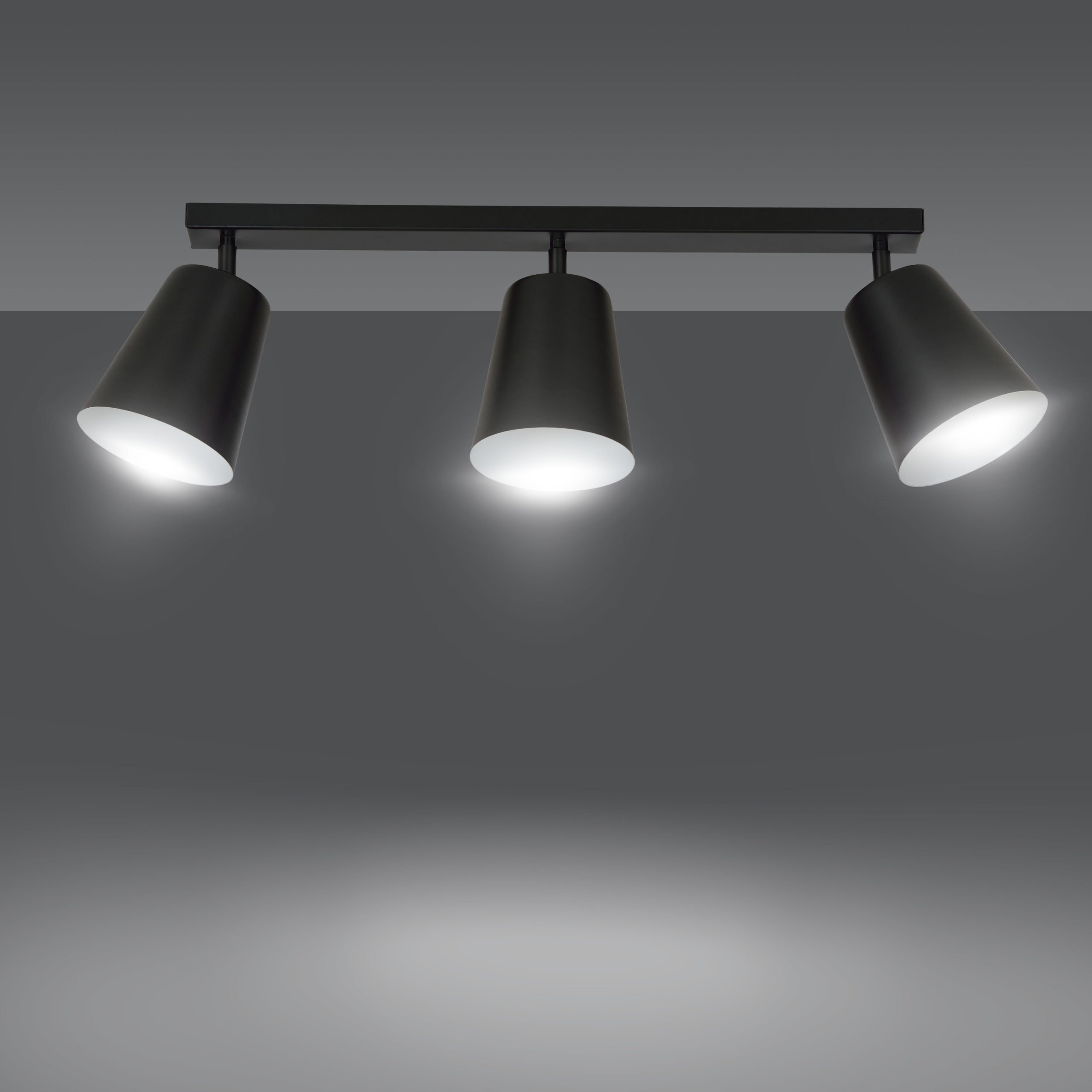 Plafonnier spot Prism base en métal linéaire au design contemporain par Emibig Plafonnier spot Prism base en métal linéaire au design contemporain par Emibig