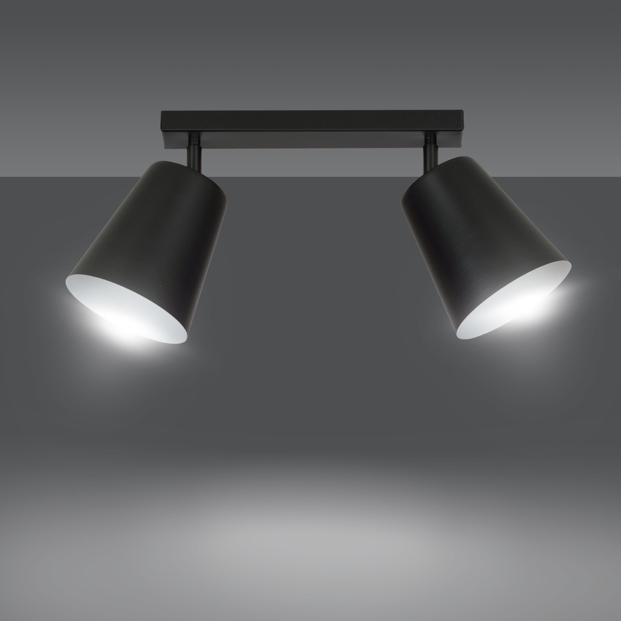 Plafonnier spot Prism base en métal linéaire au design contemporain par Emibig Plafonnier spot Prism base en métal linéaire au design contemporain par Emibig