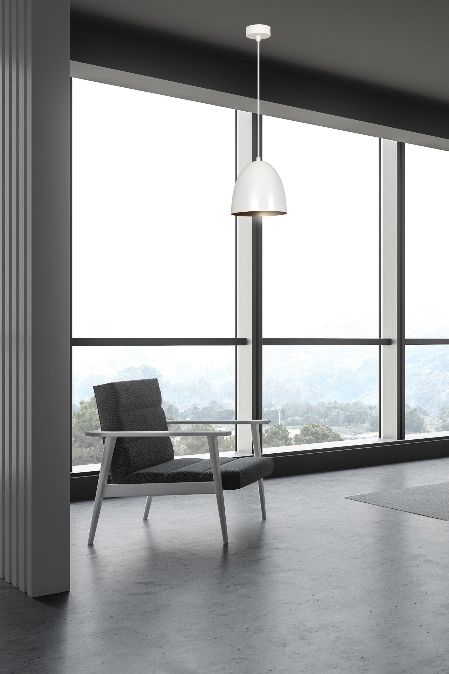 Suspension Lenox avec base en métal au design contemporain par Emibig Suspension Lenox avec base en métal au design contemporain par Emibig