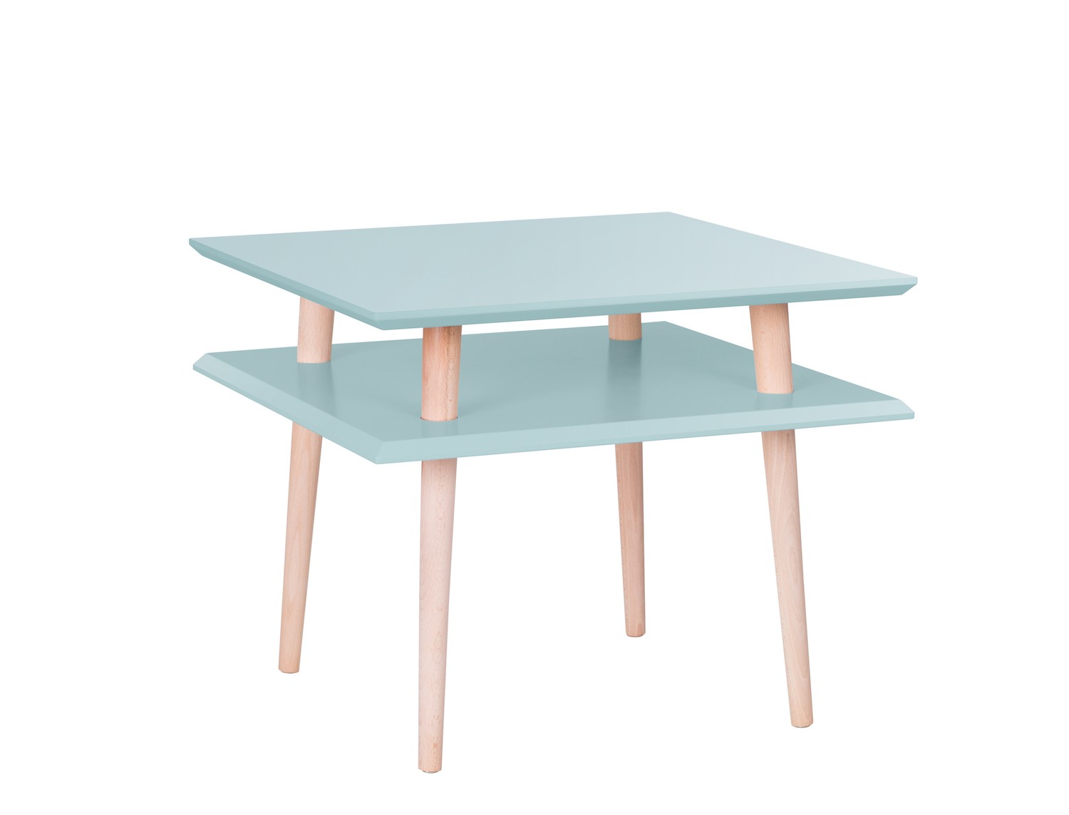 Table basse en bois Square medium par Magdalena Garncarz et Szymon Hanczar