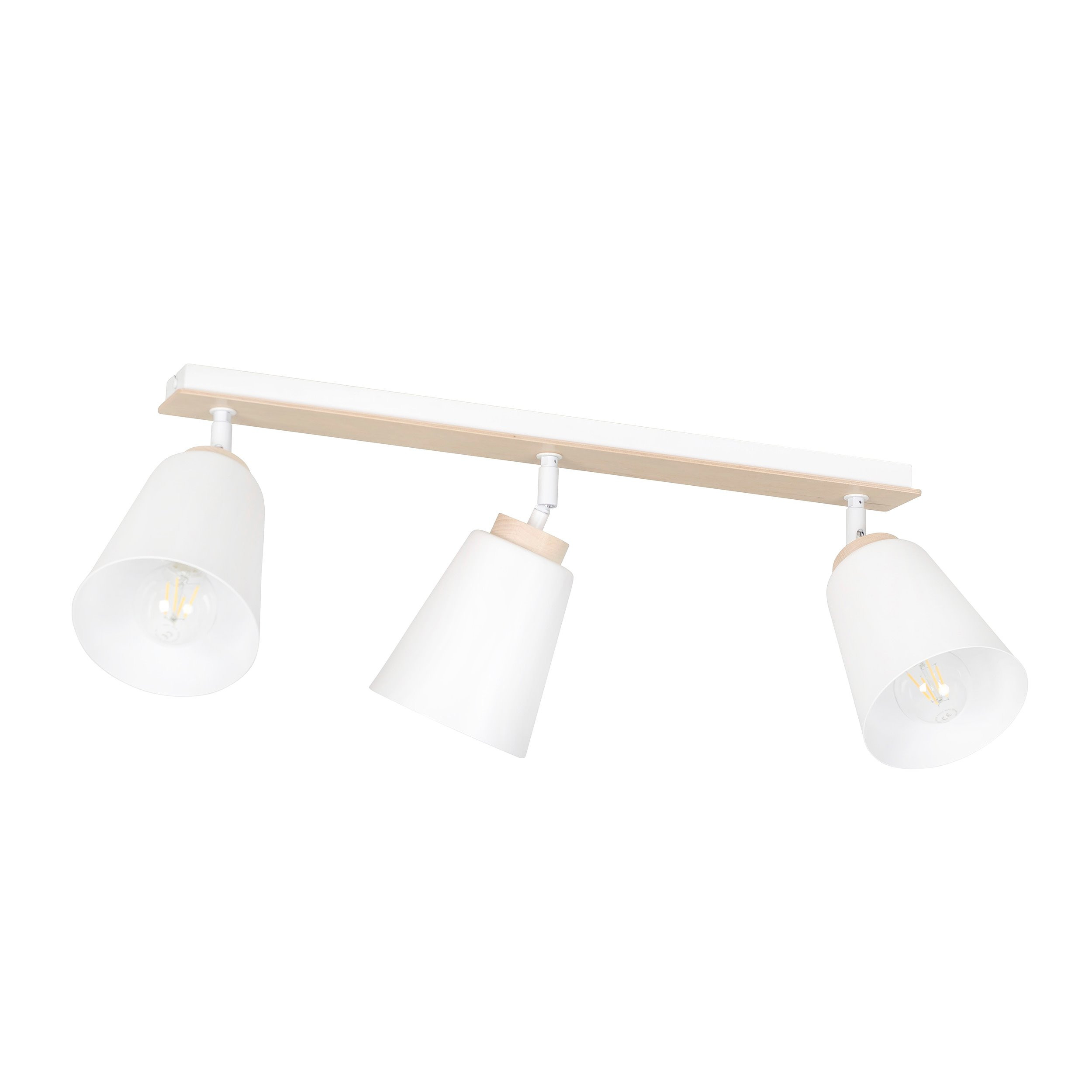 Plafonnier Spot Atlas base en métal et bois au design contemporain par Emibig Plafonnier Spot Atlas base en métal et bois au design contemporain par Emibig