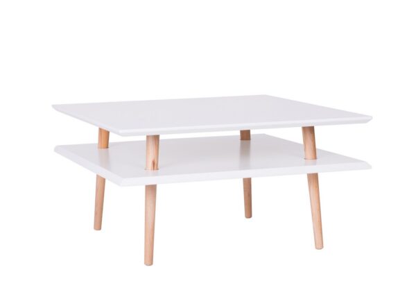Table basse en bois Square low par Magdalena Garncarz et Szymon Hanczar