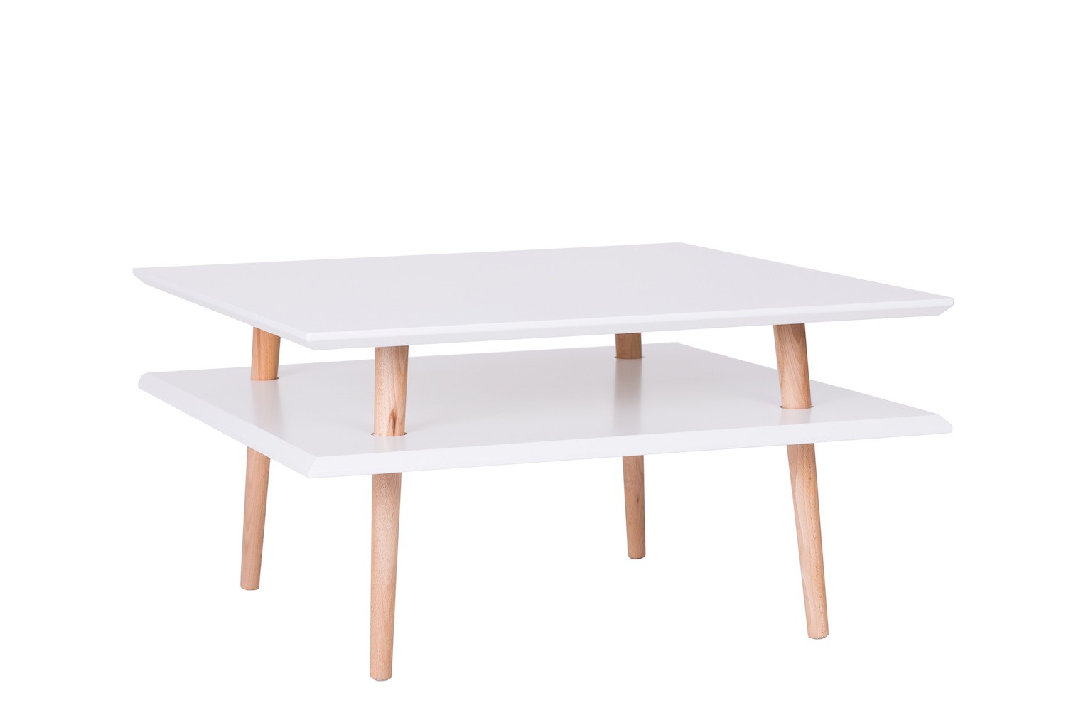 Table basse en bois Square low par Magdalena Garncarz et Szymon Hanczar 