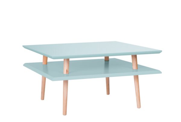 Table basse en bois Square low par Magdalena Garncarz et Szymon Hanczar