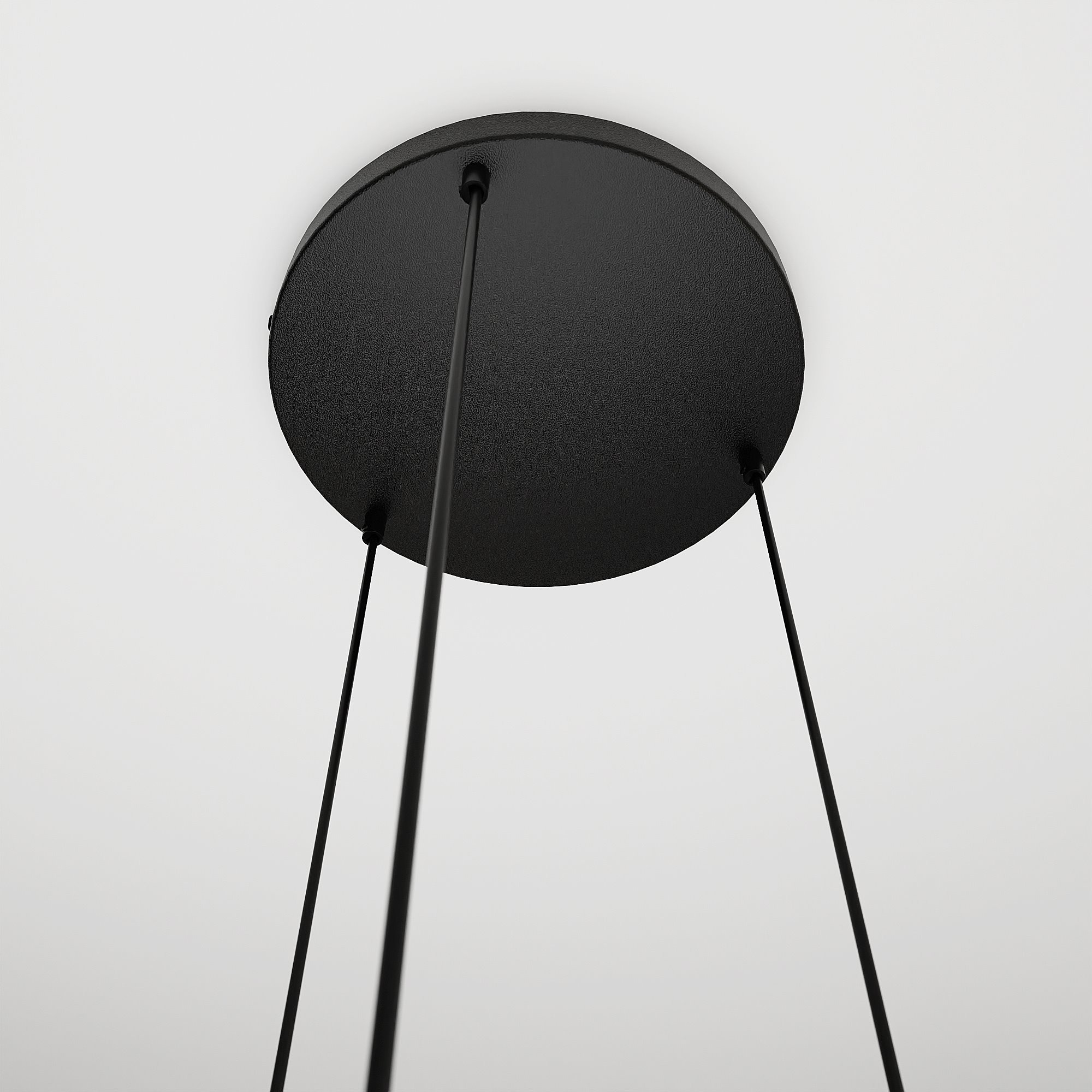 Suspension Istar base en métal circulaire et abat-jour en verre au design contemporain par Emibig Suspension Istar base en métal circulaire et abat-jour en verre au design contemporain par Emibig