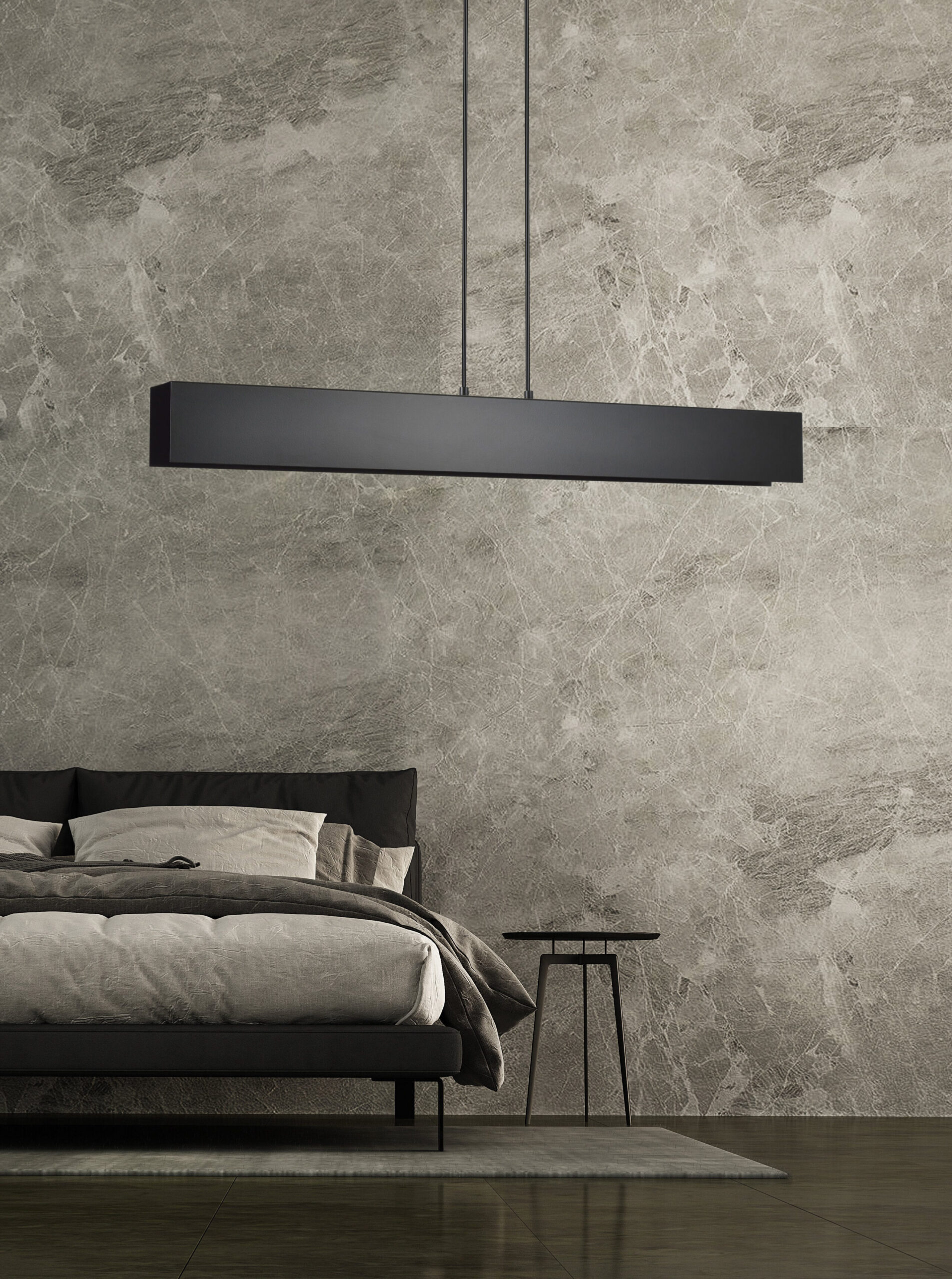 Suspension Gentor base et cache-ampoule en métal rectangle au design contemporain par Emibig Suspension Gentor base et cache-ampoule en métal rectangle au design contemporain par Emibig