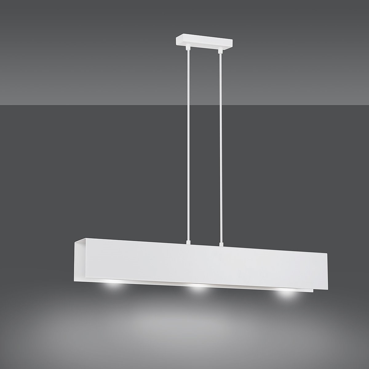 Suspension Gentor base et cache-ampoule en métal rectangle au design contemporain par Emibig Suspension Gentor base et cache-ampoule en métal rectangle au design contemporain par Emibig