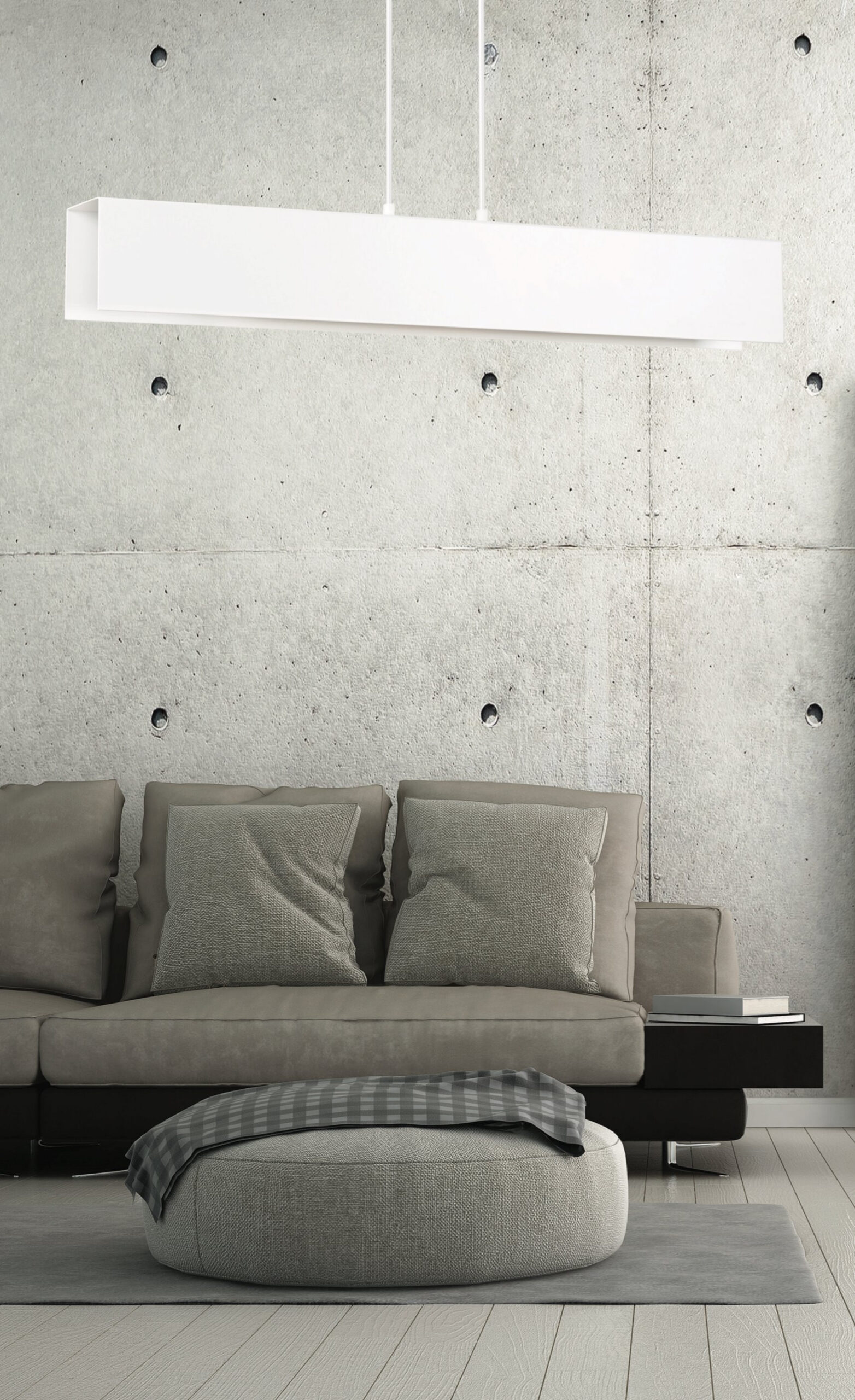 Suspension Gentor base et cache-ampoule en métal rectangle au design contemporain par Emibig Suspension Gentor base et cache-ampoule en métal rectangle au design contemporain par Emibig