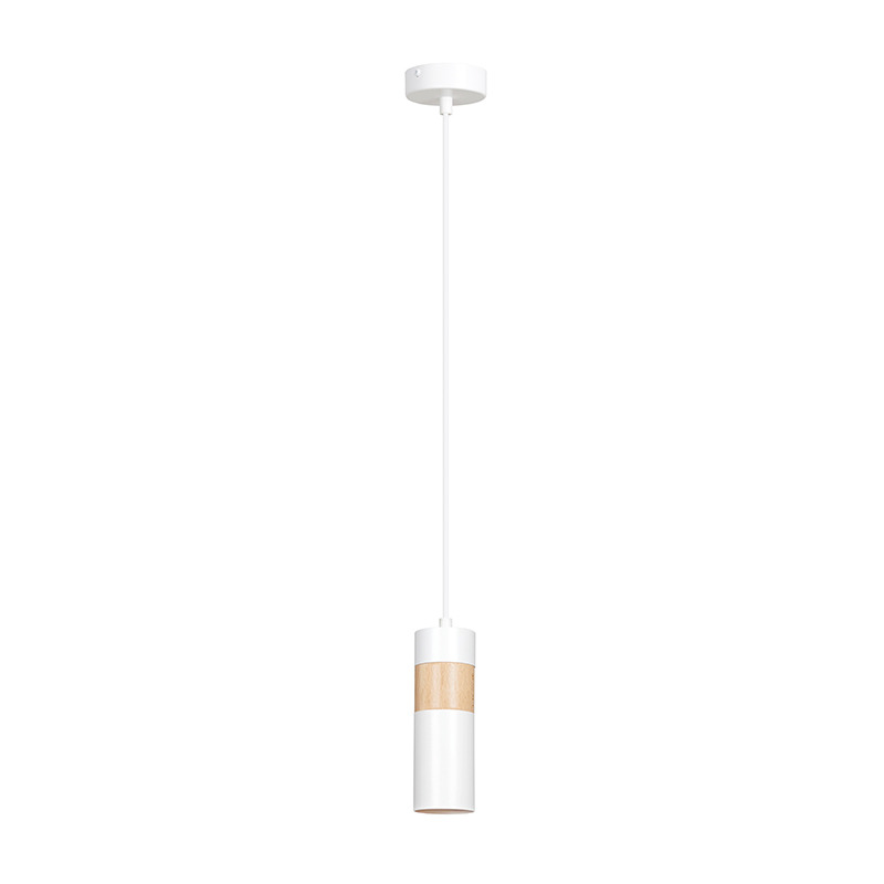 Suspension Akari base en métal avec abat-jour en tube scandinave au design contemporain par Emibig Suspension Akari base en métal avec abat-jour en tube scandinave au design contemporain par Emibig