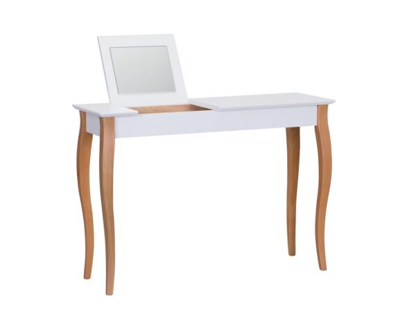 Console meuble design en bois avec miroir Lillo large par Marcin Gładzik