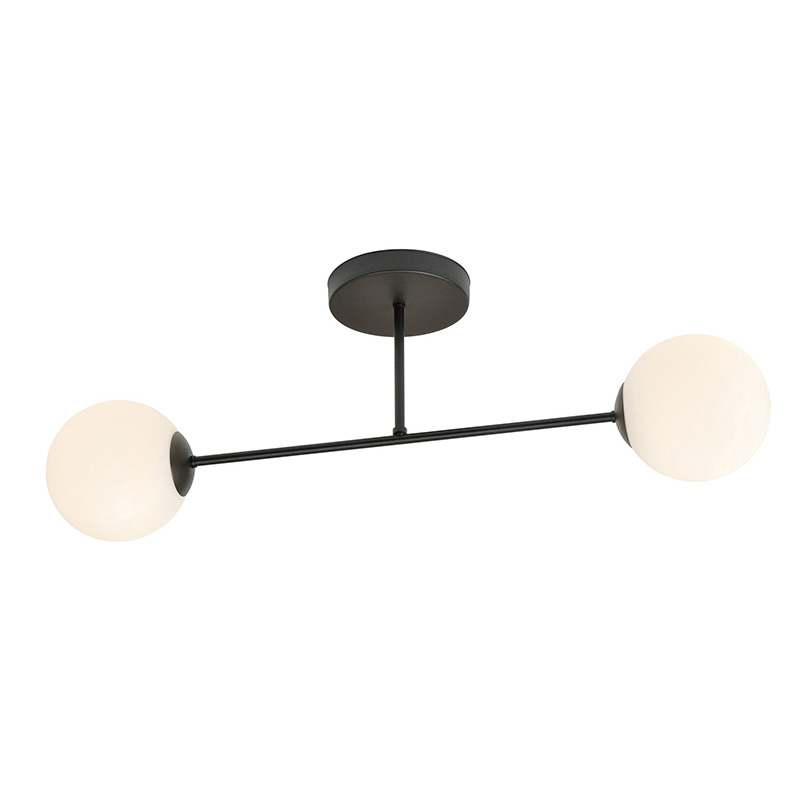 Plafonnier Roma avec base en métal à bras multiple au design contemporain par Emibig