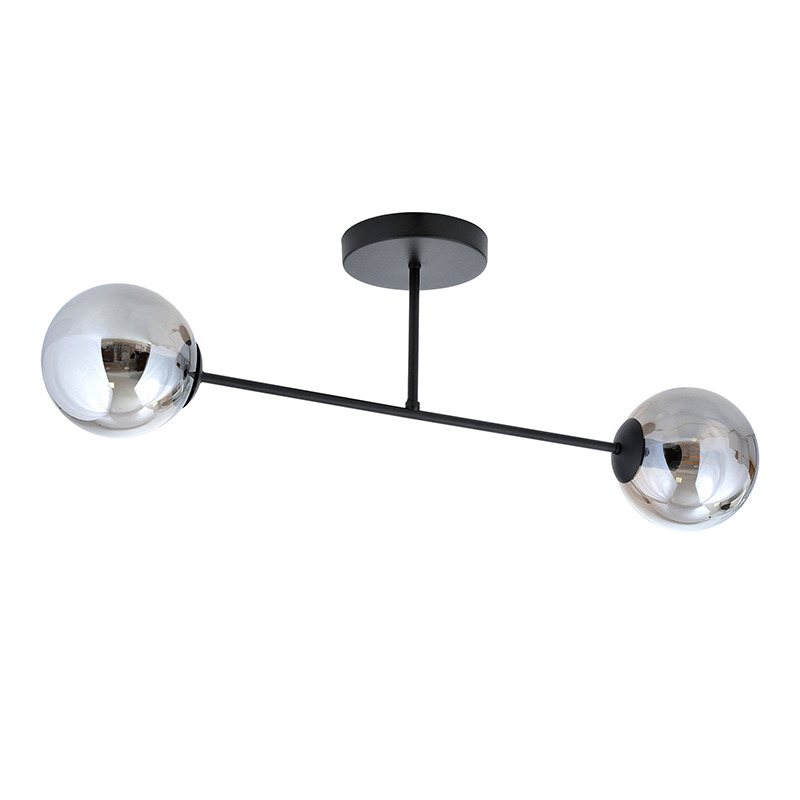 Plafonnier Roma avec base en métal à bras multiple au design contemporain par Emibig Plafonnier Roma avec base en métal à bras multiple au design contemporain par Emibig
