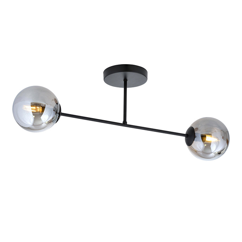 Plafonnier Roma avec base en métal à bras multiple au design contemporain par Emibig Plafonnier Roma avec base en métal à bras multiple au design contemporain par Emibig