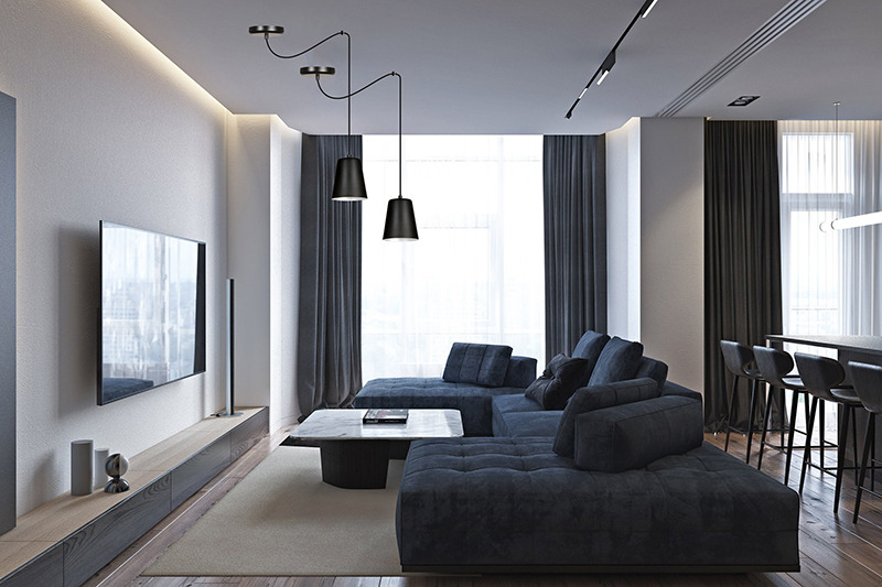 Suspension Link en forme d'araignée avec base en métal et abat-jour au design contemporain par Emibig Suspension Link en forme d'araignée avec base en métal et abat-jour au design contemporain par Emibig