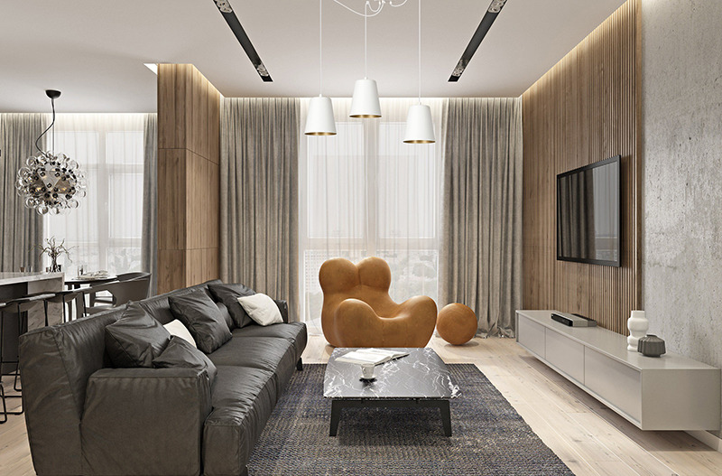 Suspension Link en forme d'araignée avec base en métal et abat-jour au design contemporain par Emibig Suspension Link en forme d'araignée avec base en métal et abat-jour au design contemporain par Emibig