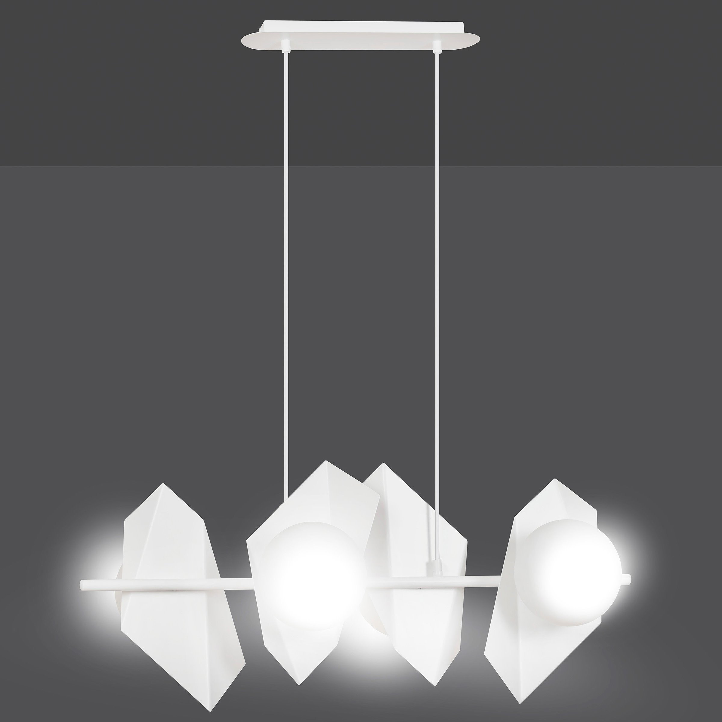 Suspension Drifton base en métal de forme geométrique au design contemporain par Emibig Suspension Drifton base en métal de forme geométrique au design contemporain par Emibig