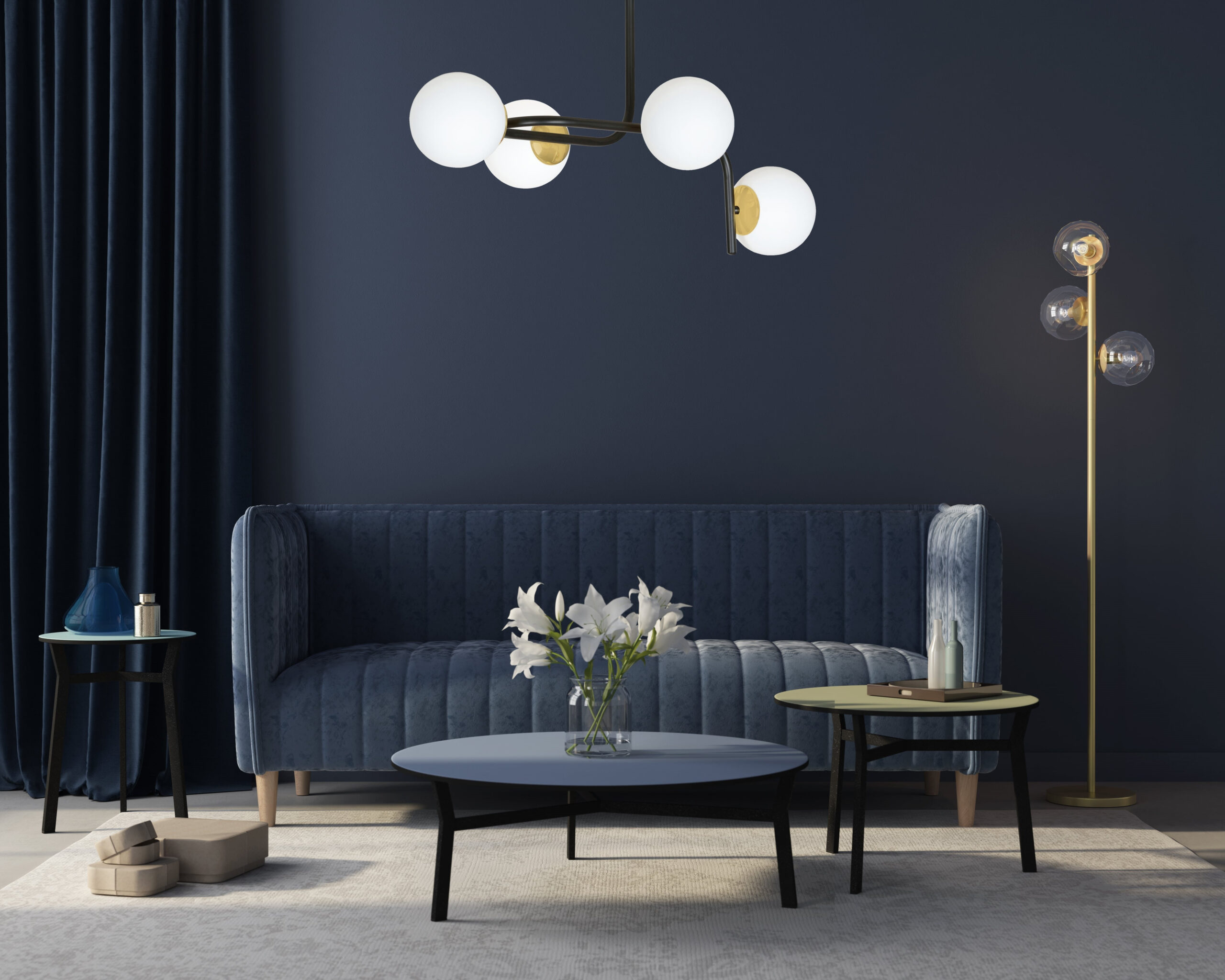 Plafonnier Ragnar base en métal et détail doré avec abat-jour en boule de verre au design contemporain par Emibig Plafonnier Ragnar base en métal et détail doré avec abat-jour en boule de verre au design contemporain par Emibig