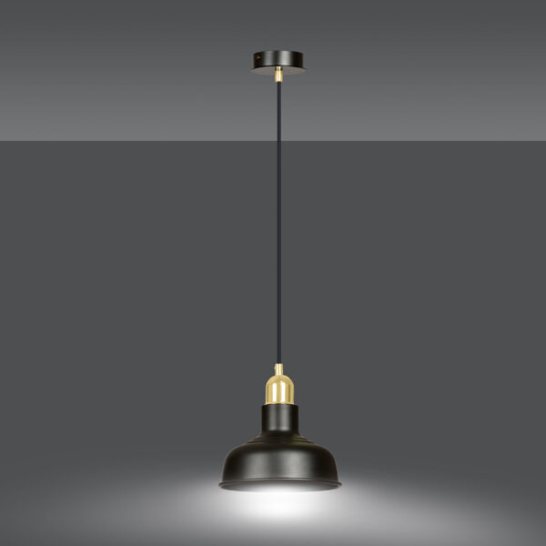 Suspension Ibor base en métal avec détail doré au design contemporain par Emibig