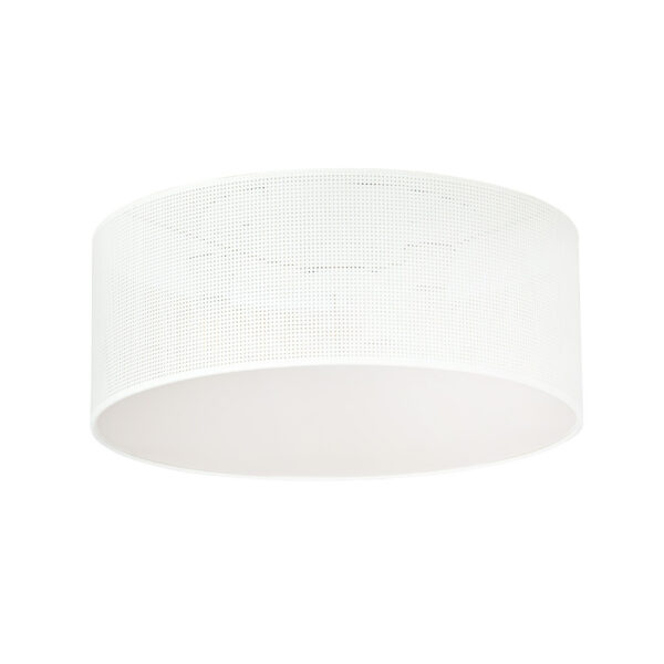 Plafonnier Aston base en métal avec grand abat-jour au design contemporain par Emibig