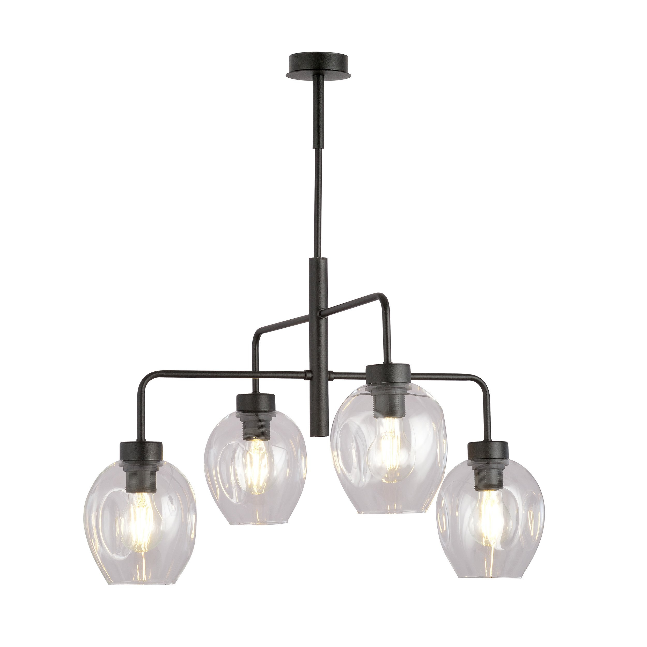 Suspension Lukka abase en métal en forme de fourche au design contemporain par Emibig Suspension Lukka abase en métal en forme de fourche au design contemporain par Emibig