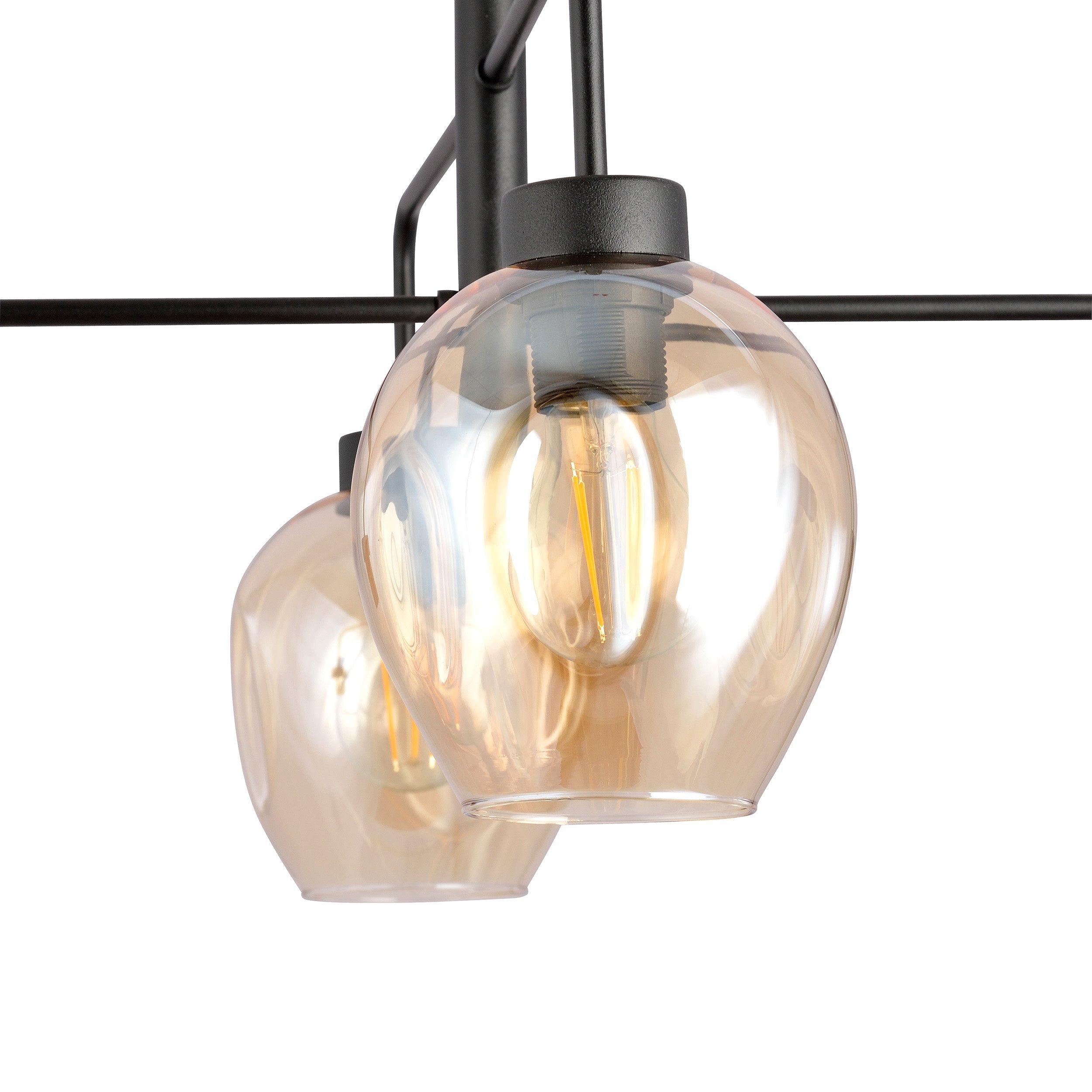 Suspension Lukka abase en métal en forme de fourche au design contemporain par Emibig Suspension Lukka abase en métal en forme de fourche au design contemporain par Emibig