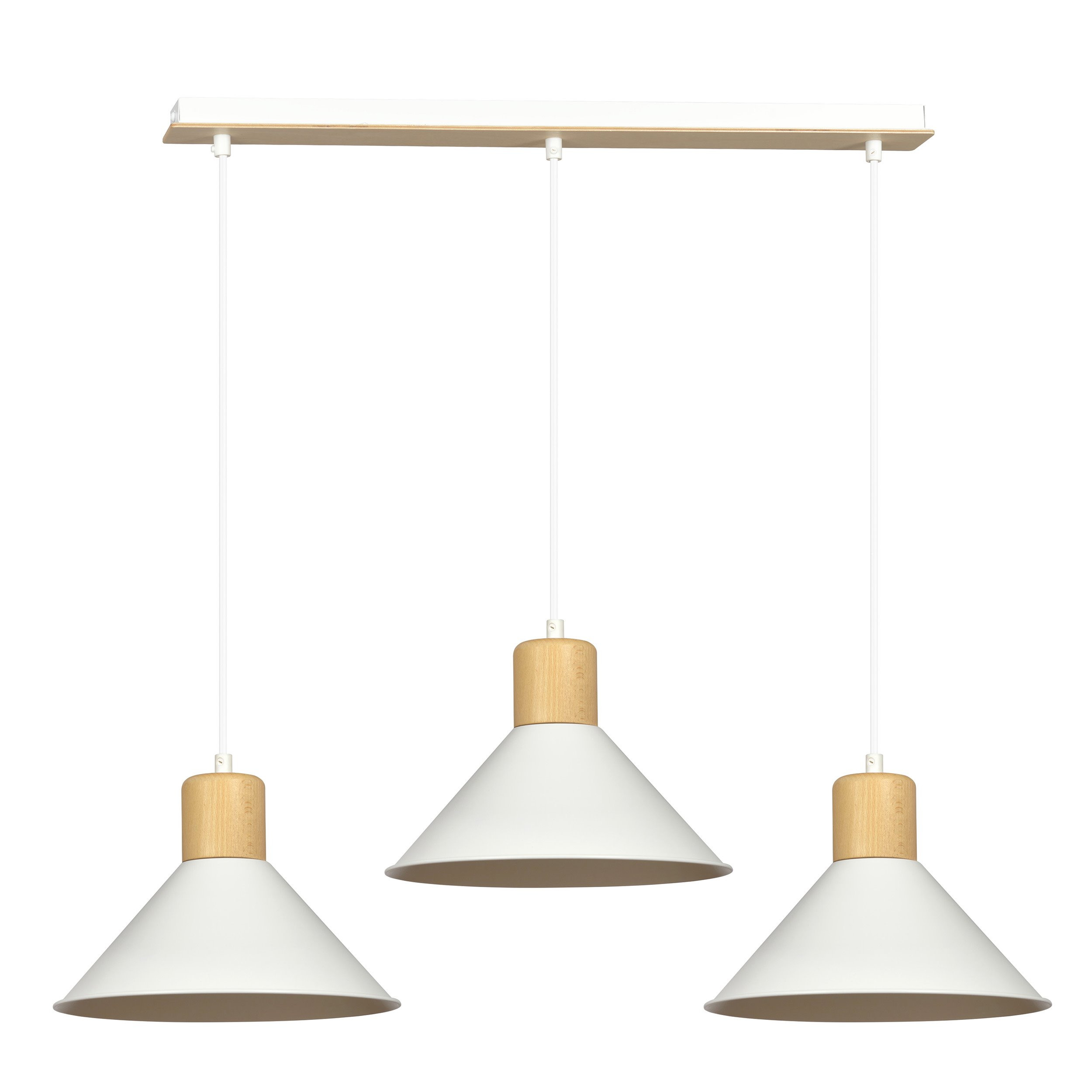 Suspension Rowen base en métal et bois au design contemporain par Emibig Suspension Rowen base en métal et bois au design contemporain par Emibig