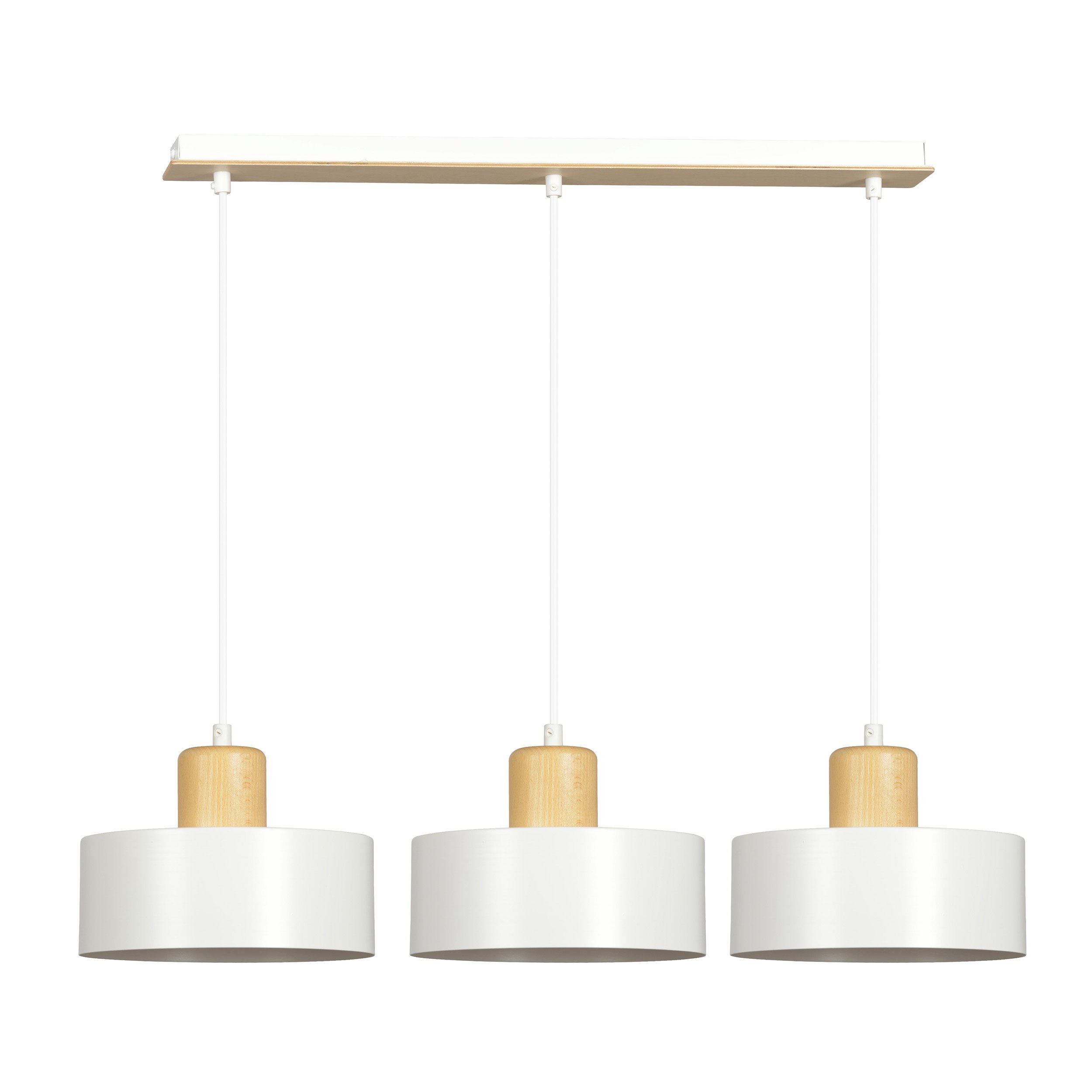 Suspension Torin base en métal et bois avec abat-jour en forme de palet au design contemporain par Emibig Suspension Torin base en métal et bois avec abat-jour en forme de palet au design contemporain par Emibig