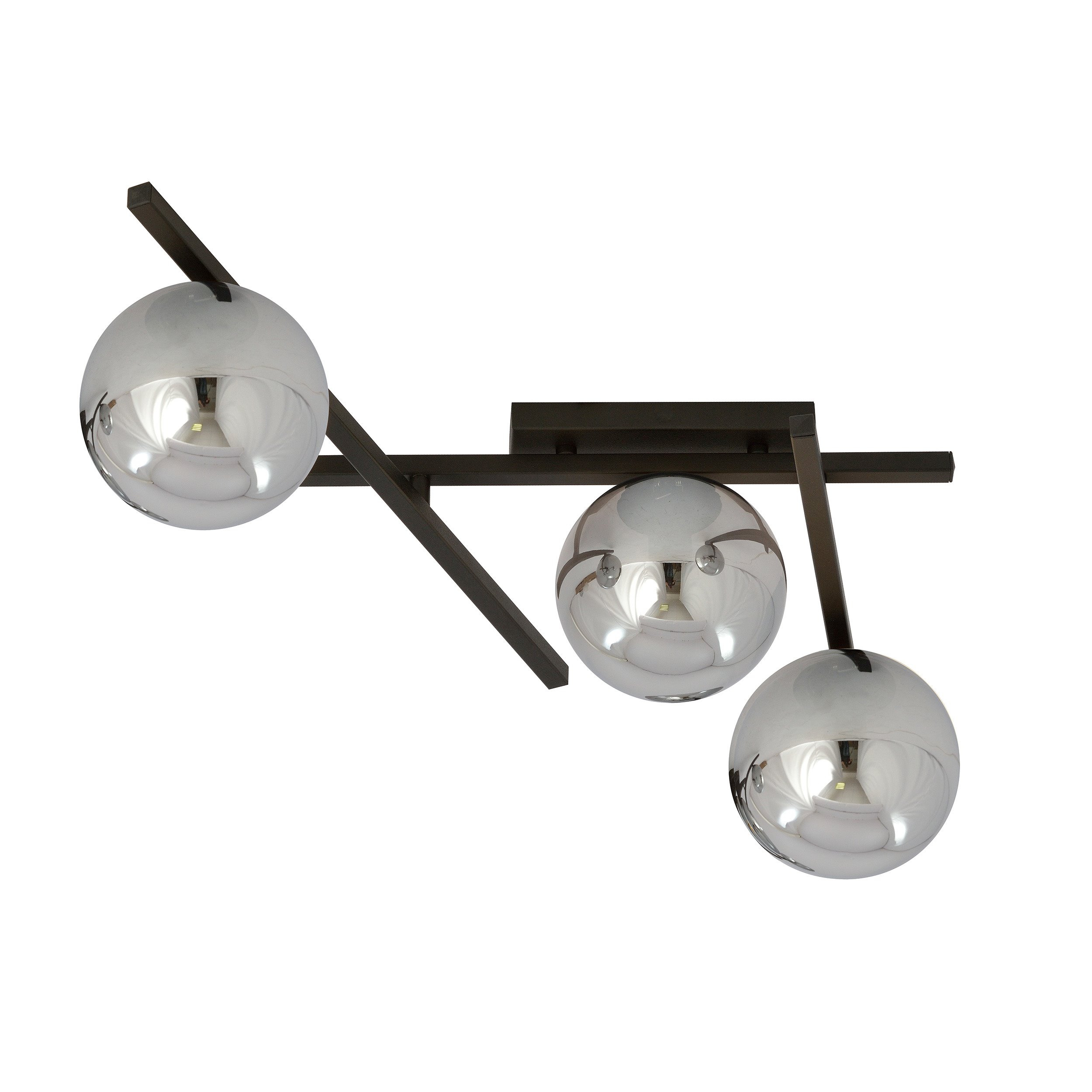 Plafonnier Smart base en métal et abat-jour en verre au design contemporain par Emibig Plafonnier Smart base en métal et abat-jour en verre au design contemporain par Emibig