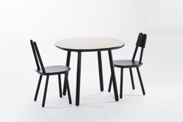 Table Naïve D90 en bois de frêne par etc.etc. au design scandinave