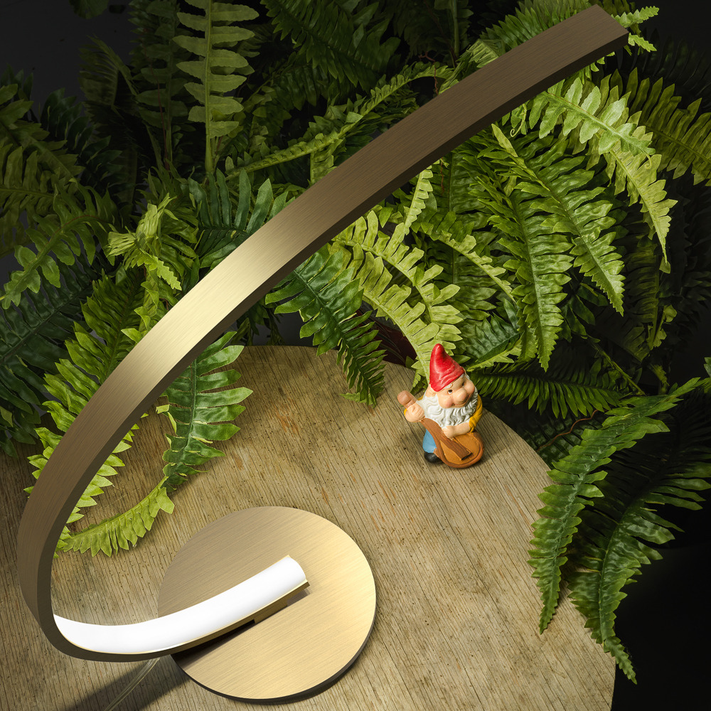 Lampe à poser Iole base en aluminium avec diffuseur en silicone au design contemporain Gea Luce Lampe à poser Iole base en aluminium avec diffuseur en silicone au design contemporain Gea Luce