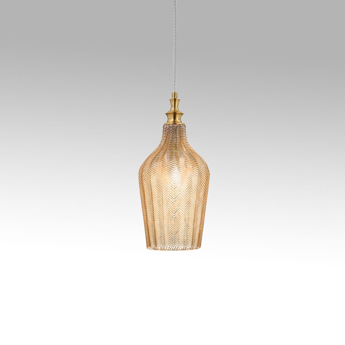 Suspension Cleofe avec cadre en métal avec diffuseur en verre au design contemporain par Gea Luce Suspension Cleofe avec cadre en métal avec diffuseur en verre au design contemporain par Gea Luce